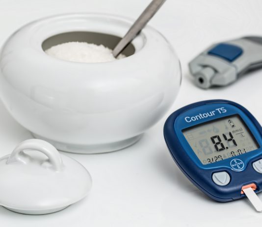 Diabetes Typ 1 Symptome Glukometer und Zucker