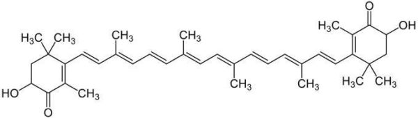 Astaxanthin-molekül