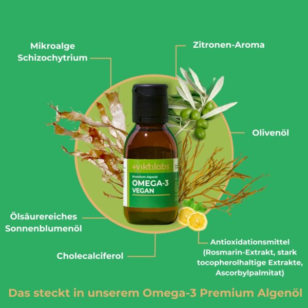 Veganes Omega-3 von Viktilabs